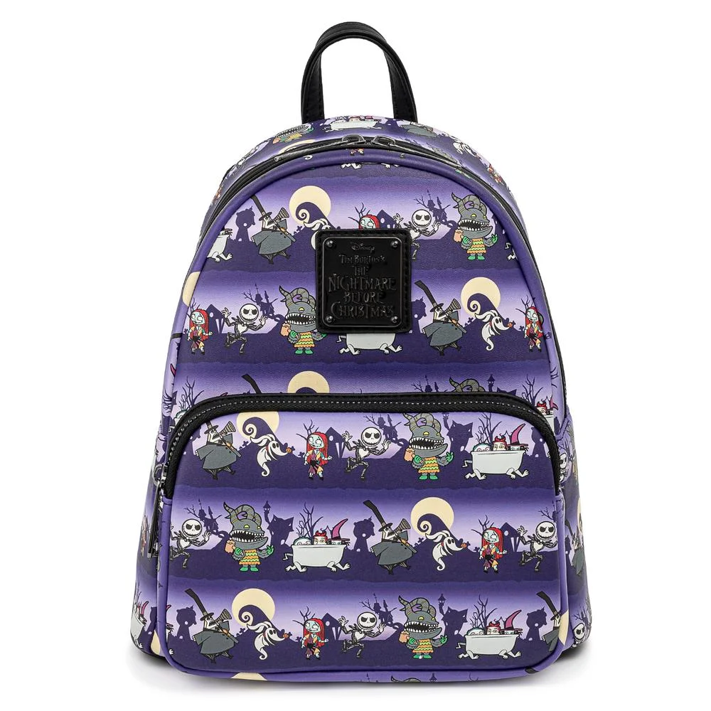 Loungefly Disney Nbc Halloween Line Mini Backpack Afbeelding 1