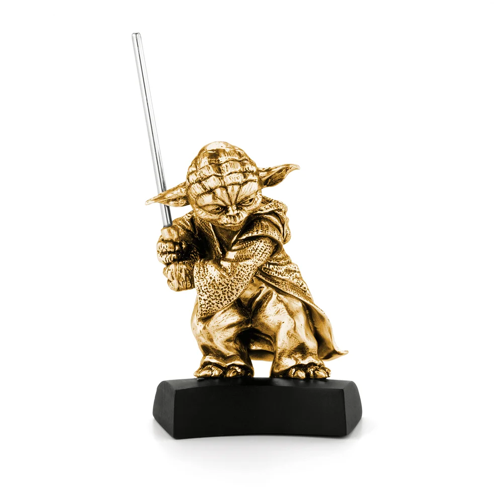 Royal Selangor Limited Edition Goud Yoda Figuur Afbeelding 1