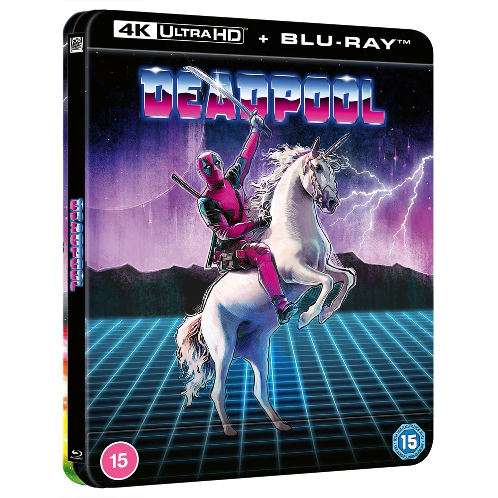 Marvel Studio's Deadpool - Zavvi Exclusief 4K Ultra HD Lenticular Steelbook (Inclusief Blu-ray) Afbeelding 1