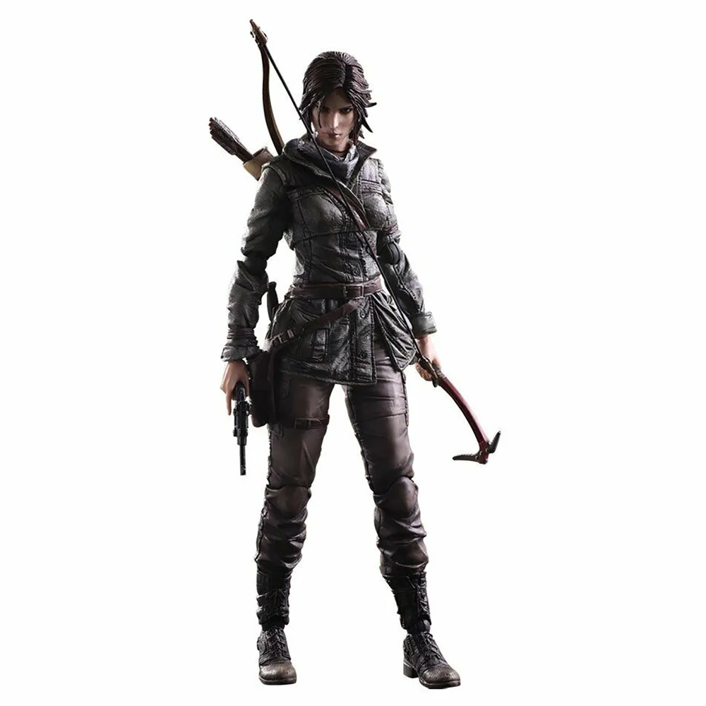 Play Arts Kai Rise of the Tomb Raider Lara Croft Figuur Afbeelding 1