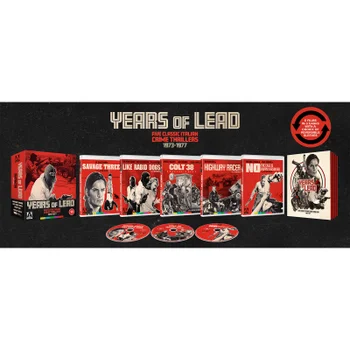 Jaren van lood: Vijf klassieke Italiaanse Misdaad Thrillers 1973-1977 - Limited Edition