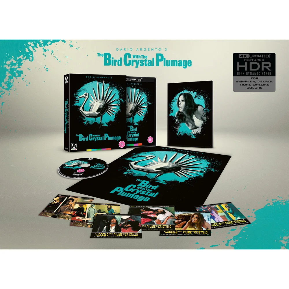 The Bird with the Crystal Plumage - 4K Ultra HD Limited Edition Afbeelding 1