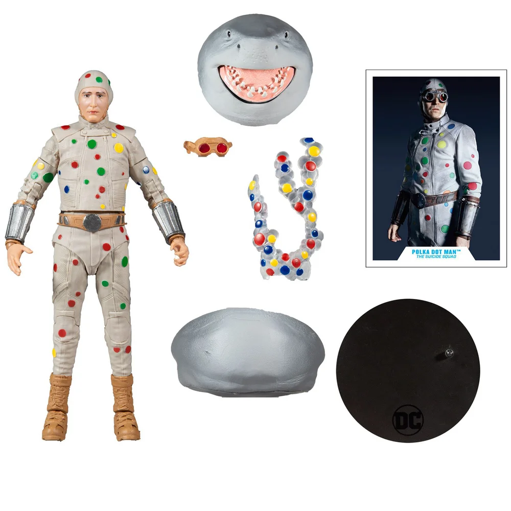 McFarlane DC Comics Suicide Squad Movie 7" Build-A-Figure - Polka Dot Man Afbeelding 1