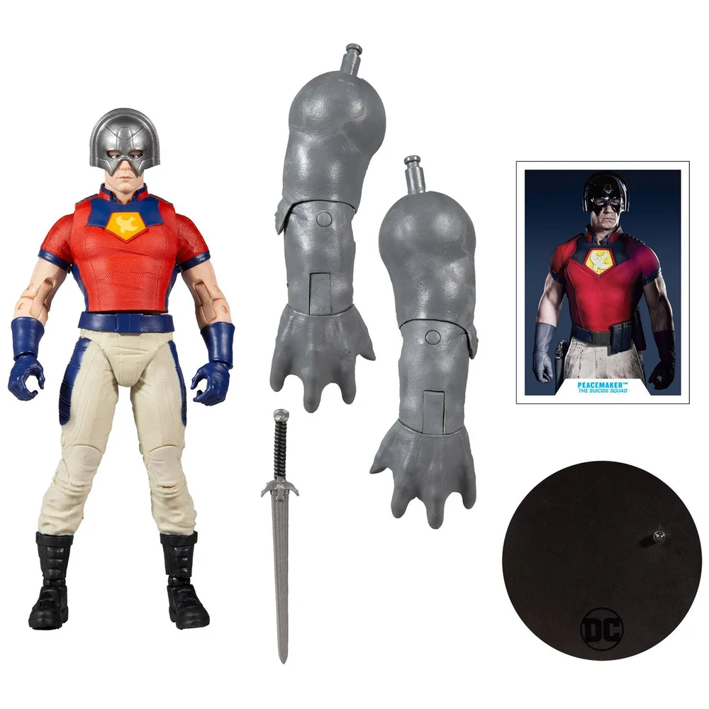 McFarlane DC Comics Suicide Squad Movie 7" Build-A-Figure - Peace Maker Afbeelding 1