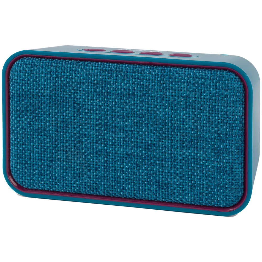 Encore Wds 58 Bt Fabric Speaker Teal Afbeelding 1
