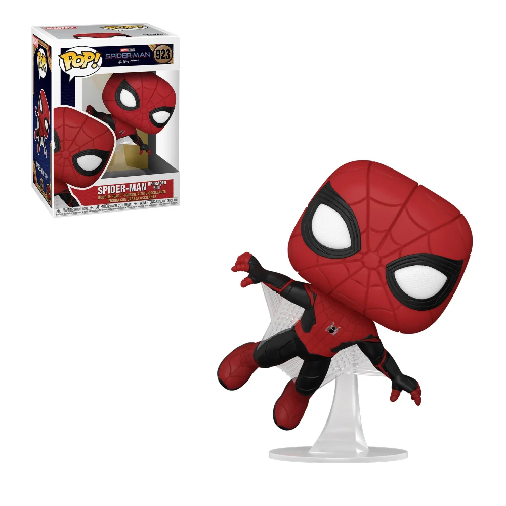 Marvel Spider-Man No Way Home Funko Upgraded Suit Pop! Vinyl Afbeelding 1