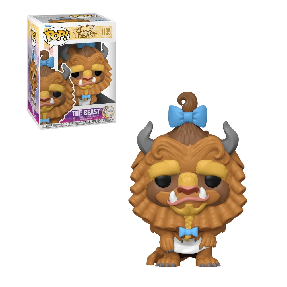 Disney Beauty And The Beast Beast With Curls Funko Pop! Vinyl Afbeelding 1