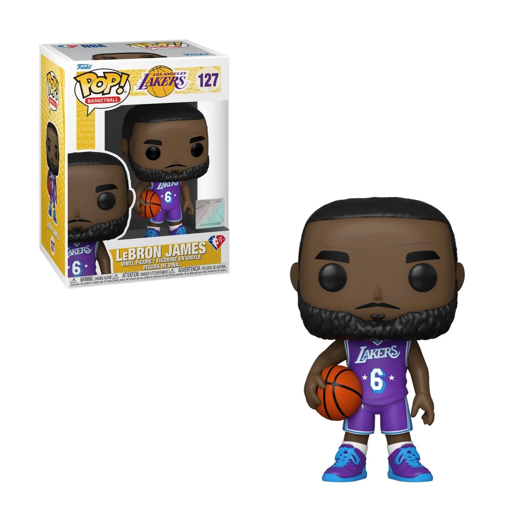 NBA Los Angeles Lakers LeBron James Funko Pop Vinyl Afbeelding 1
