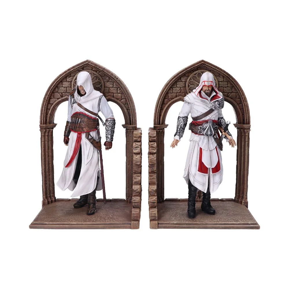 Assassin's Creed Altaïr en Ezio Boekensteunen 24cm Afbeelding 1