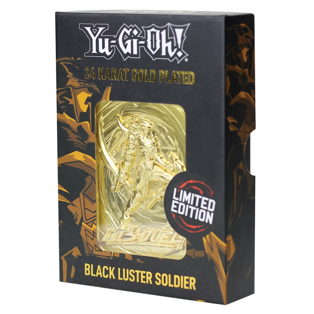 24K Verguld Yu-Gi-Oh! Black Luster Soldier Kaart Afbeelding 1