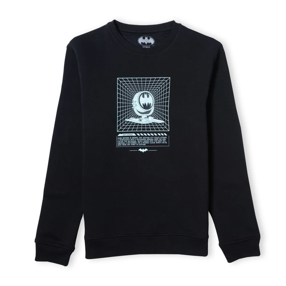 Batman Batsignal Unisex Sweatshirt - Black - S Afbeelding 1