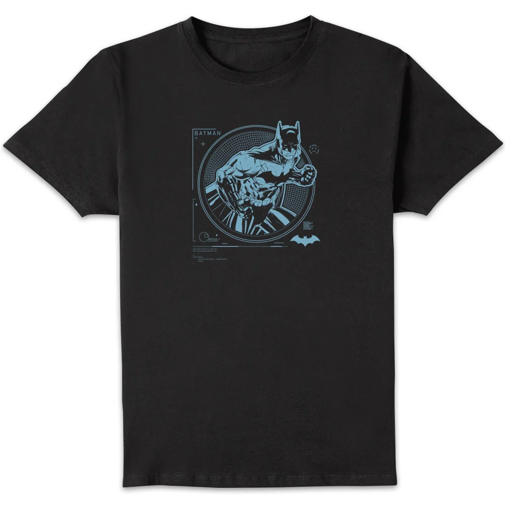 Batman Target Screen Unisex T-Shirt - Black - S Afbeelding 1