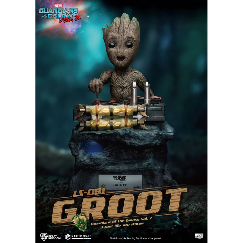 Beast Kingdom Guardians of the Galaxy 2 Levensgroot Beeld Baby Groot 32 cm Afbeelding 1