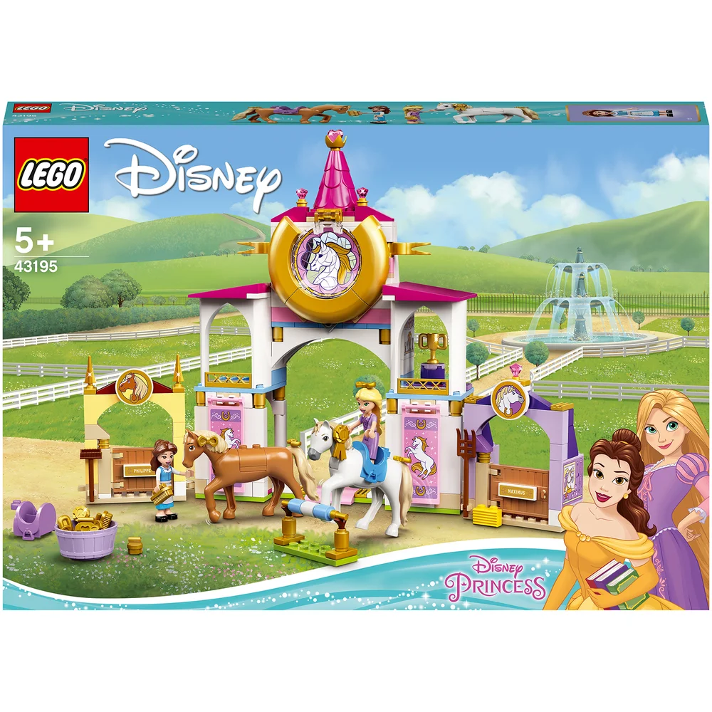 LEGO Disney Belle & Rapunzel's Royal Stables Horse Toy (43195) Afbeelding 1