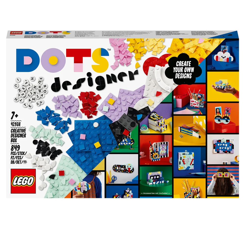 LEGO DOTS: Creative Designer Box Lots of Extra DOTS: Set (41938) Afbeelding 1