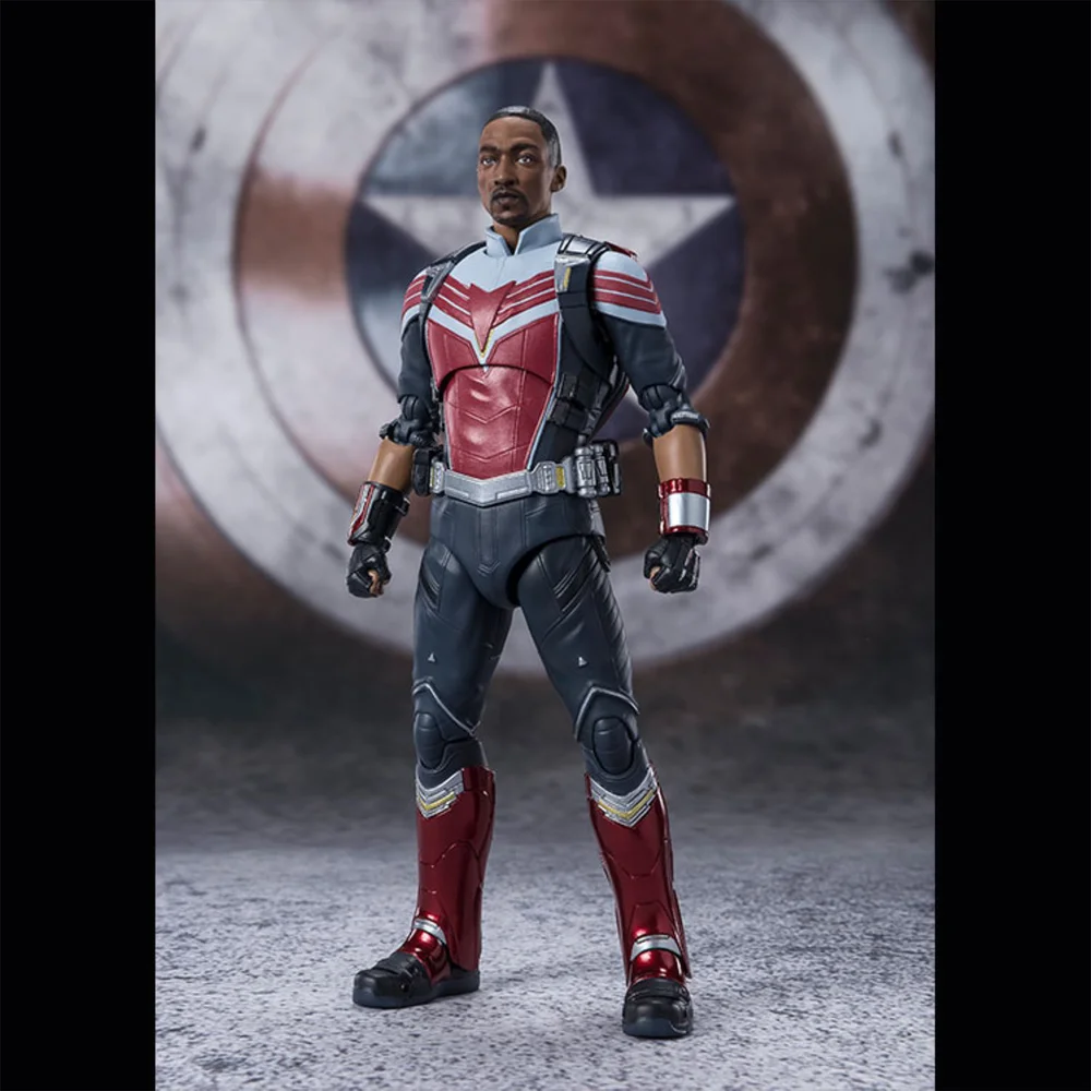 Tamashii Nations The Falcon & The Winter Soldier S.H. Figuarts Figure - Sam Wilson Afbeelding 1