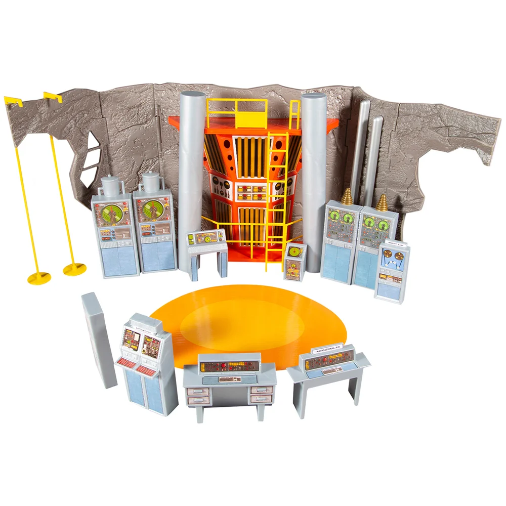 McFarlane DC Retro Batman '66 Batcave Playset Afbeelding 1