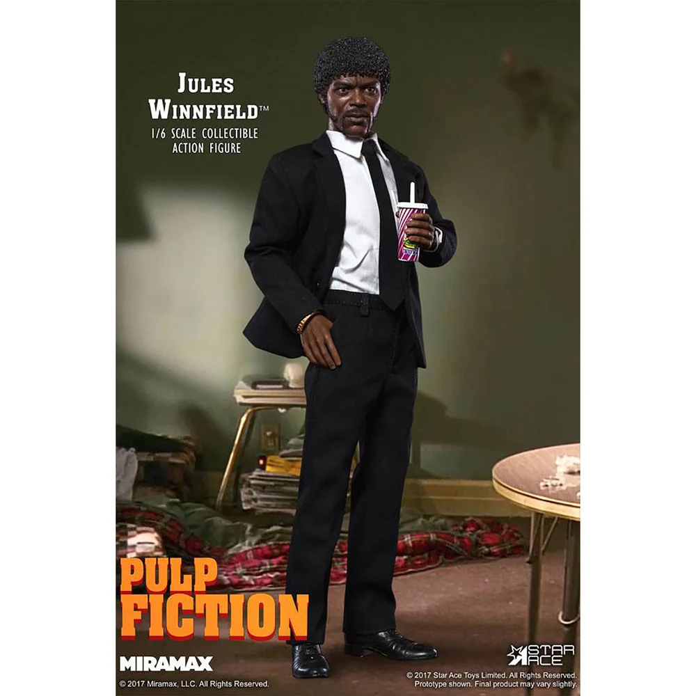 Star Ace Pulp Fiction My Favourite Movie Actiefiguur 1/6 Jules Winnfield 30 cm Afbeelding 1