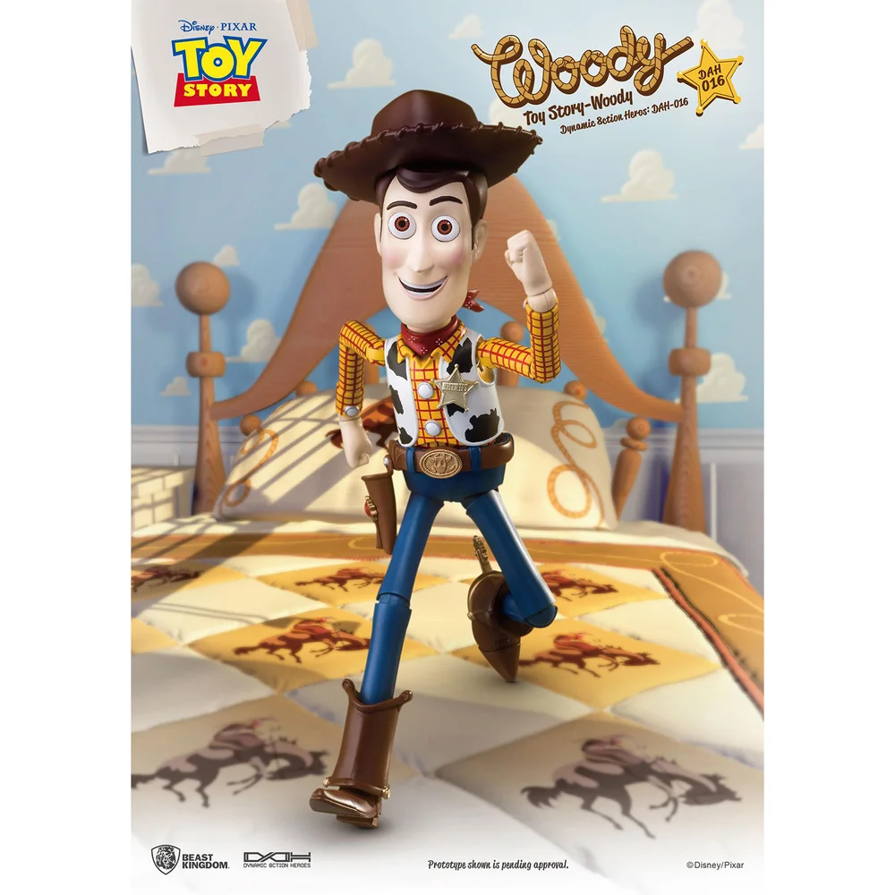 Beast Kingdom Toy Story Dynamic 8ction Heroes Figuur - Woody Afbeelding 1
