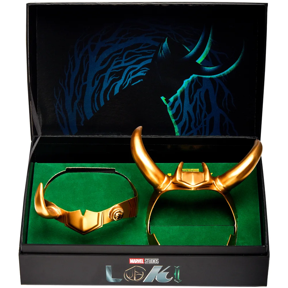 Marvel's Loki and Sylvie Helmet Replica Set - Zavvi UK and EU Exclusive Afbeelding 1