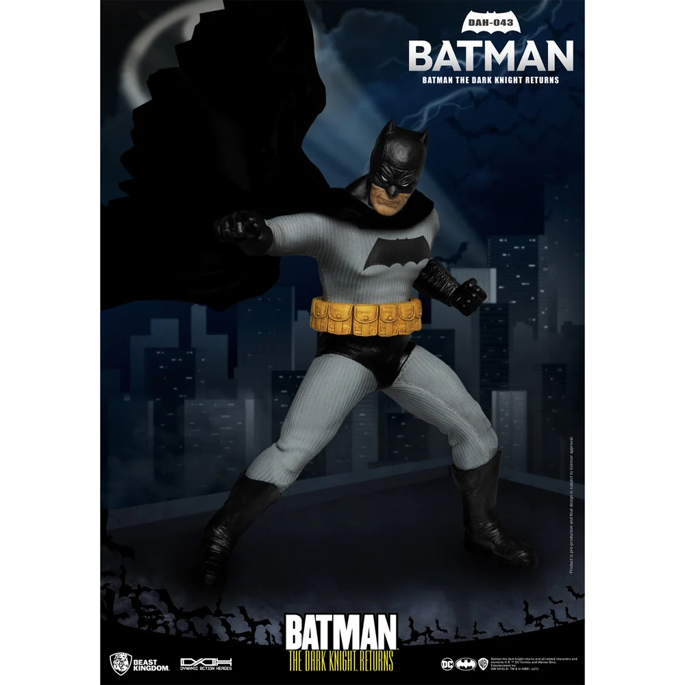 Beast Kingdom The Dark Knight Returns Dynamic 8ction Heroes Figure - Batman Afbeelding 1