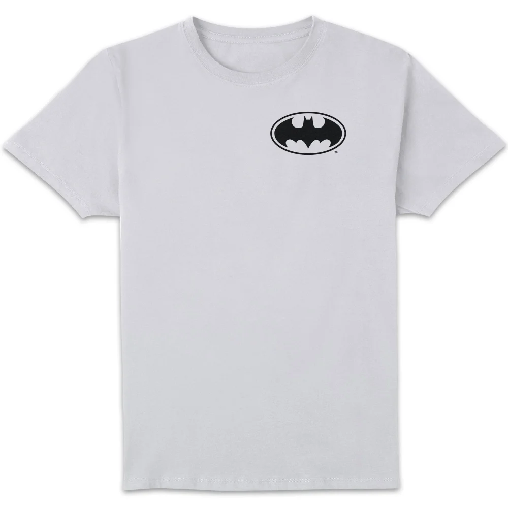 DC Batman Pocket Logo Men's T-Shirt - White - S Afbeelding 1