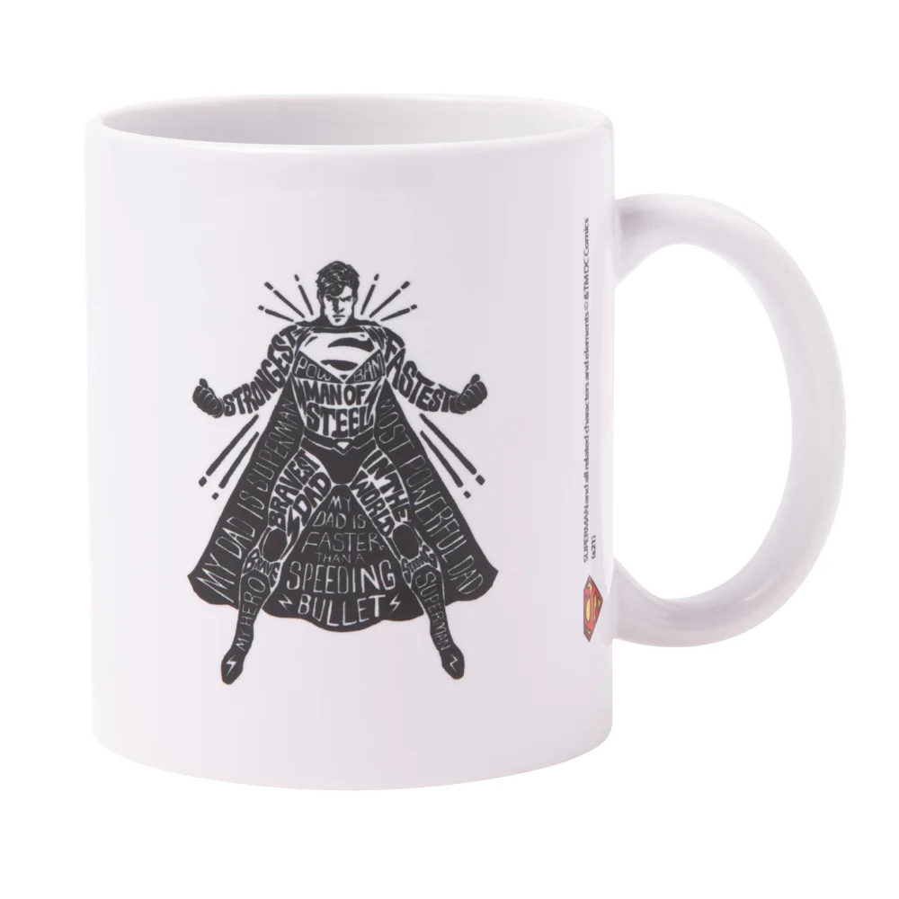 DC Superman Man Of Steel Mug Afbeelding 1