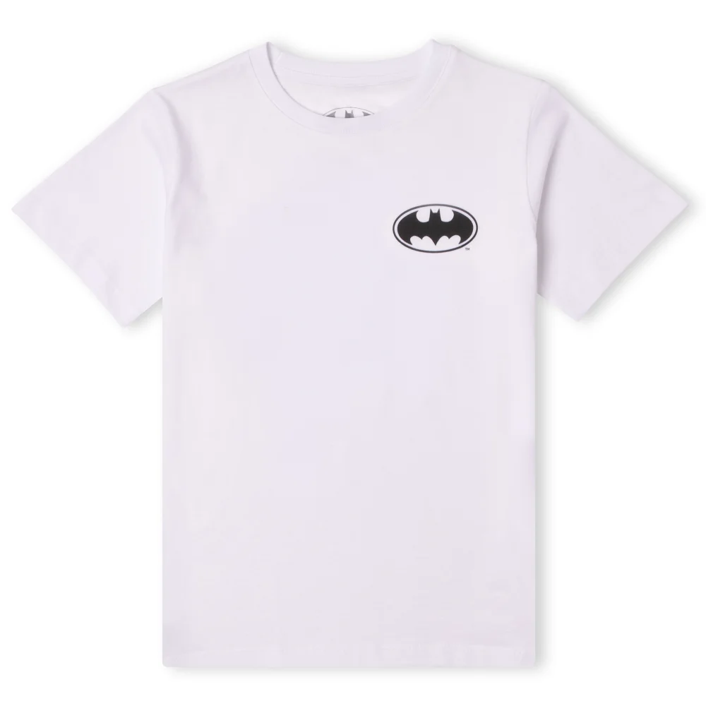 DC Batman Pocket Logo Kids' T-Shirt - White - 98/104 (3-4 jaar) Afbeelding 1