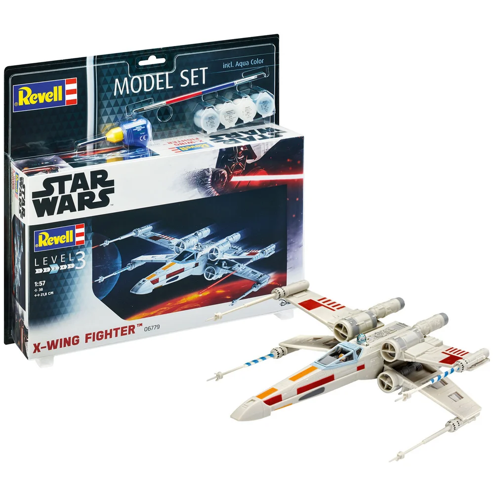 Star Wars - RED-5 X-Wing Fighter Model Set (1:57 Scale) Afbeelding 1