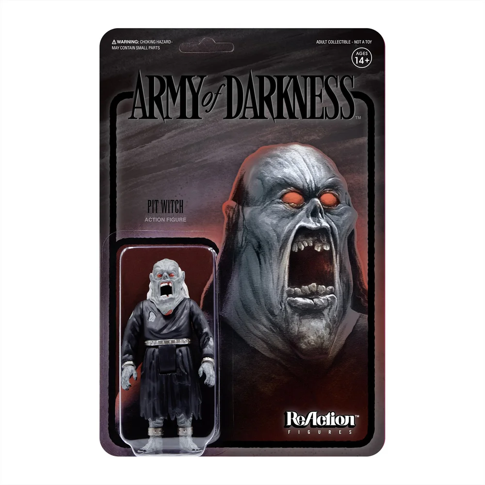 Super7 Army Of Darkness ReAction Figuur - Pit Witch (Midnight) Afbeelding 1