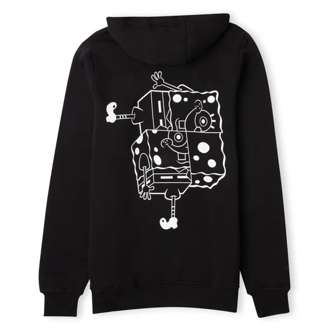SpongeBob SquarePants Stacking Block Bob Unisex Hoodie - Zwart