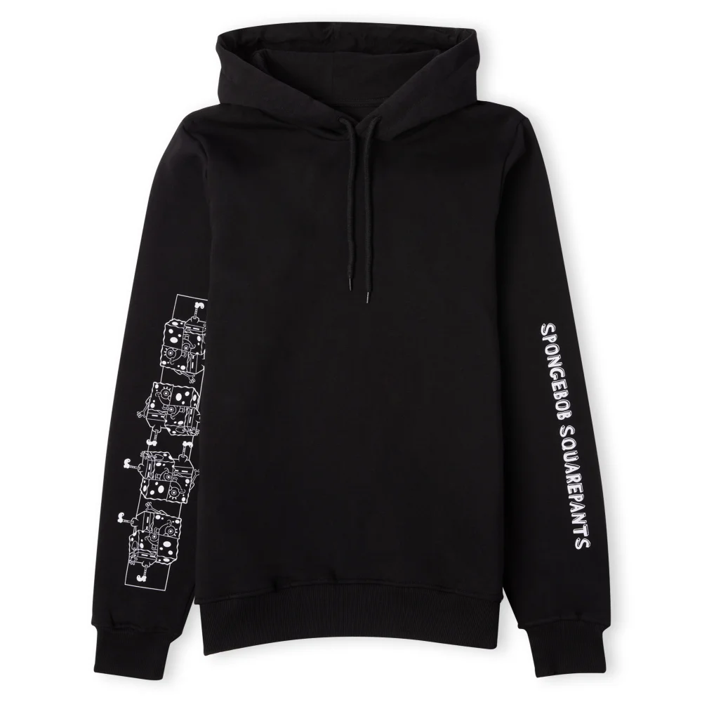SpongeBob SquarePants Stacking Block Bob Unisex Hoodie - Zwart - S Afbeelding 1