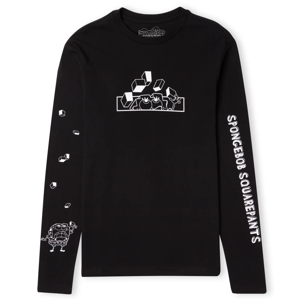 SpongeBob SquarePants Loosing My Head Unisex Long Sleeve T-Shirt - Zwart - S Afbeelding 1