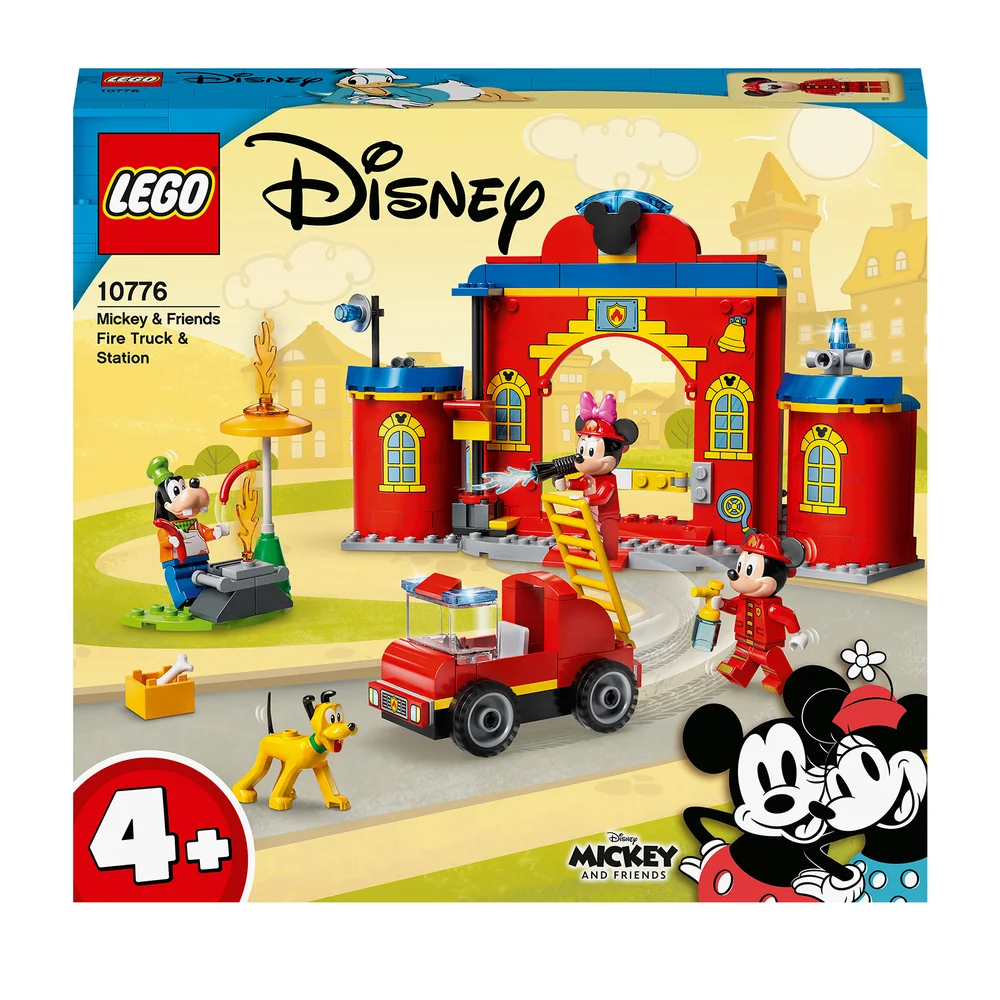 LEGO 4+ Mickey & Vrienden Brandweerwagen & Station Speelgoed (10776) Afbeelding 1
