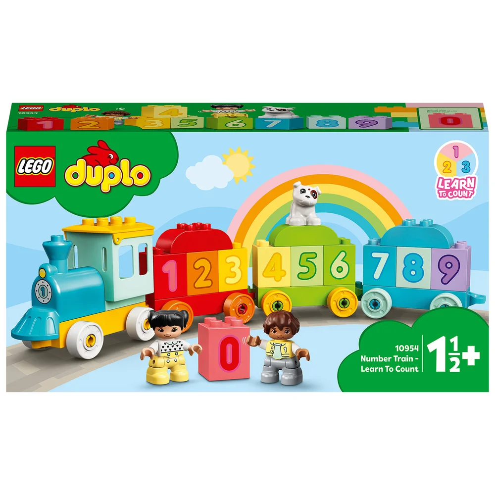 LEGO DUPLO Number Train - Learn To Count Toy for Toddlers (10954) Afbeelding 1