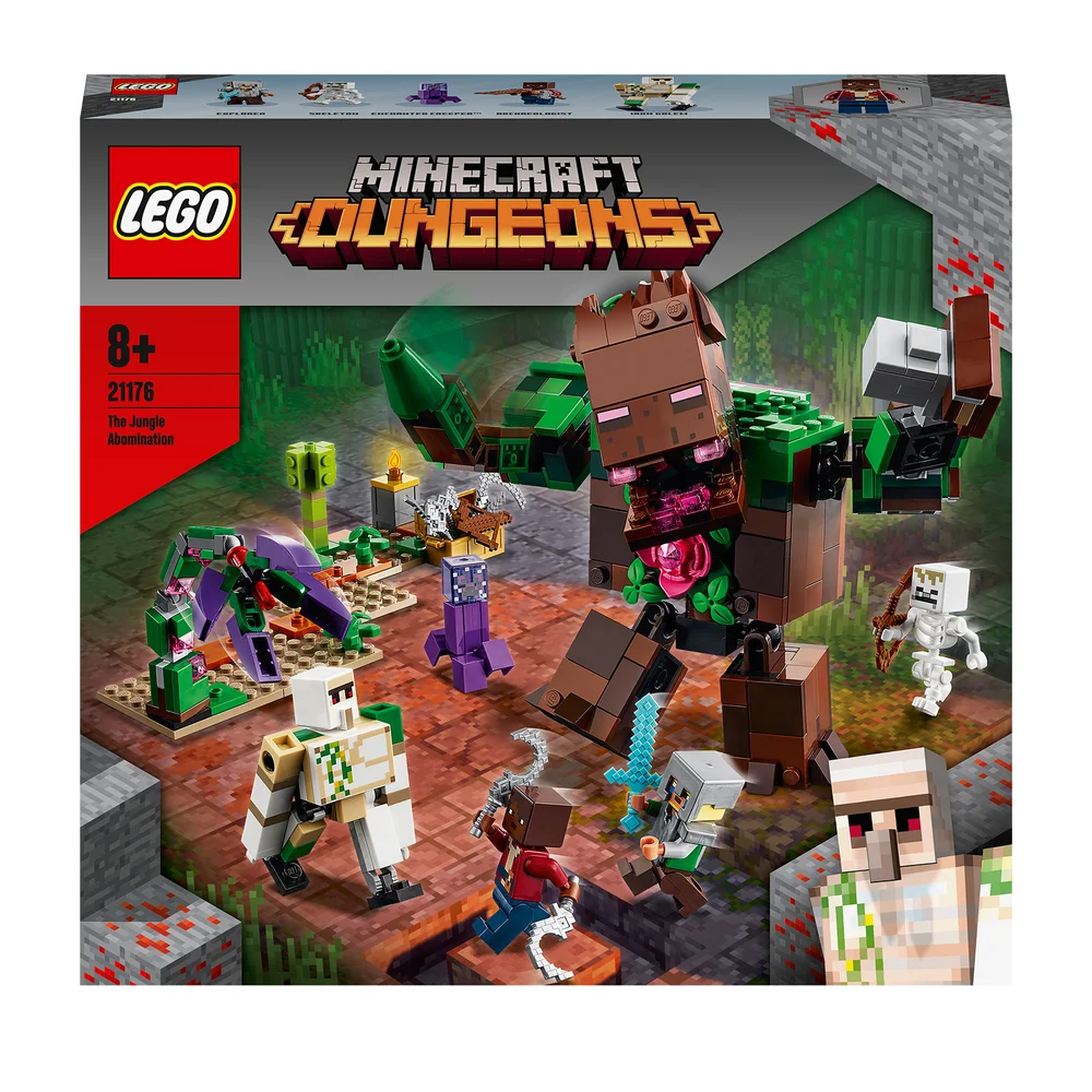 LEGO Minecraft De Gruwel van de Jungle Set (21176) Afbeelding 1