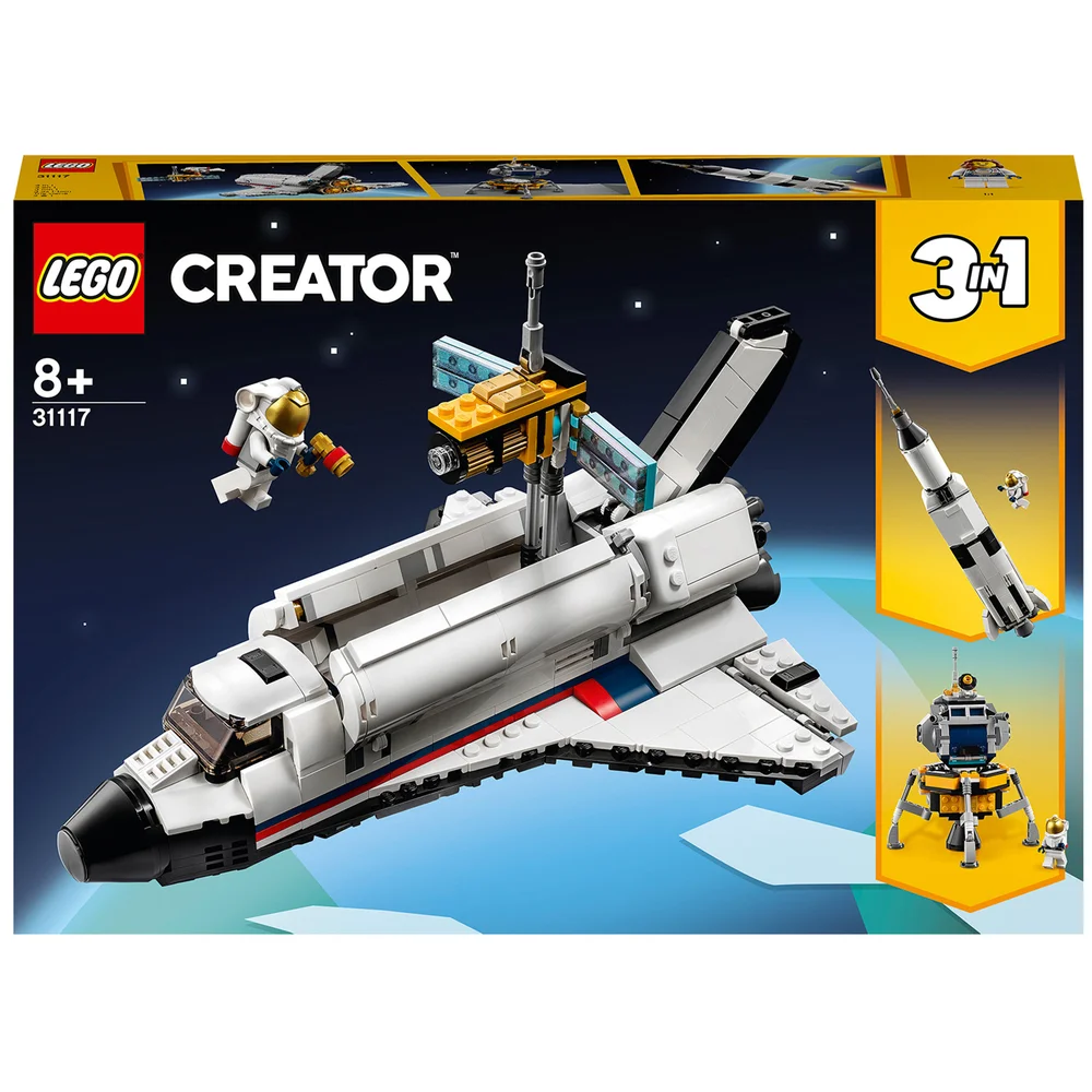 LEGO Creator Space Shuttle Avontuur Set (31117) Afbeelding 1