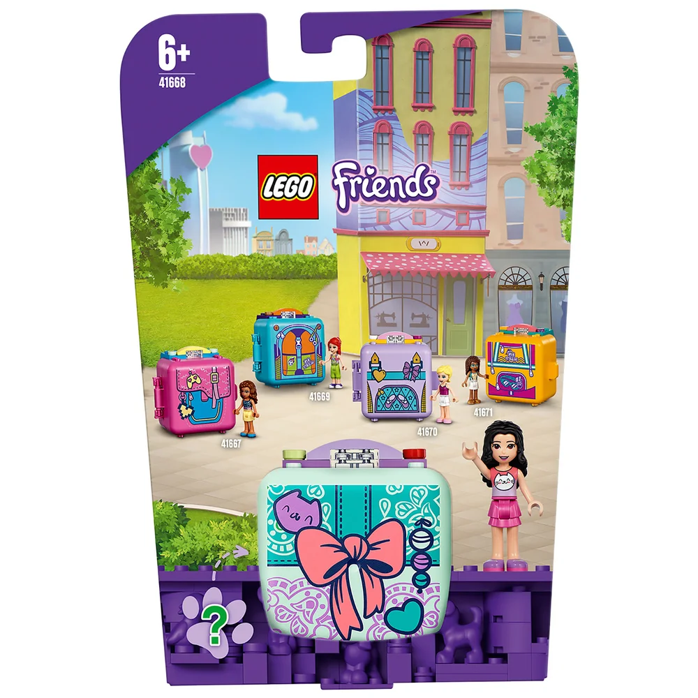 LEGO Friends Emma's Fashion Cube Toy (41668) Afbeelding 1