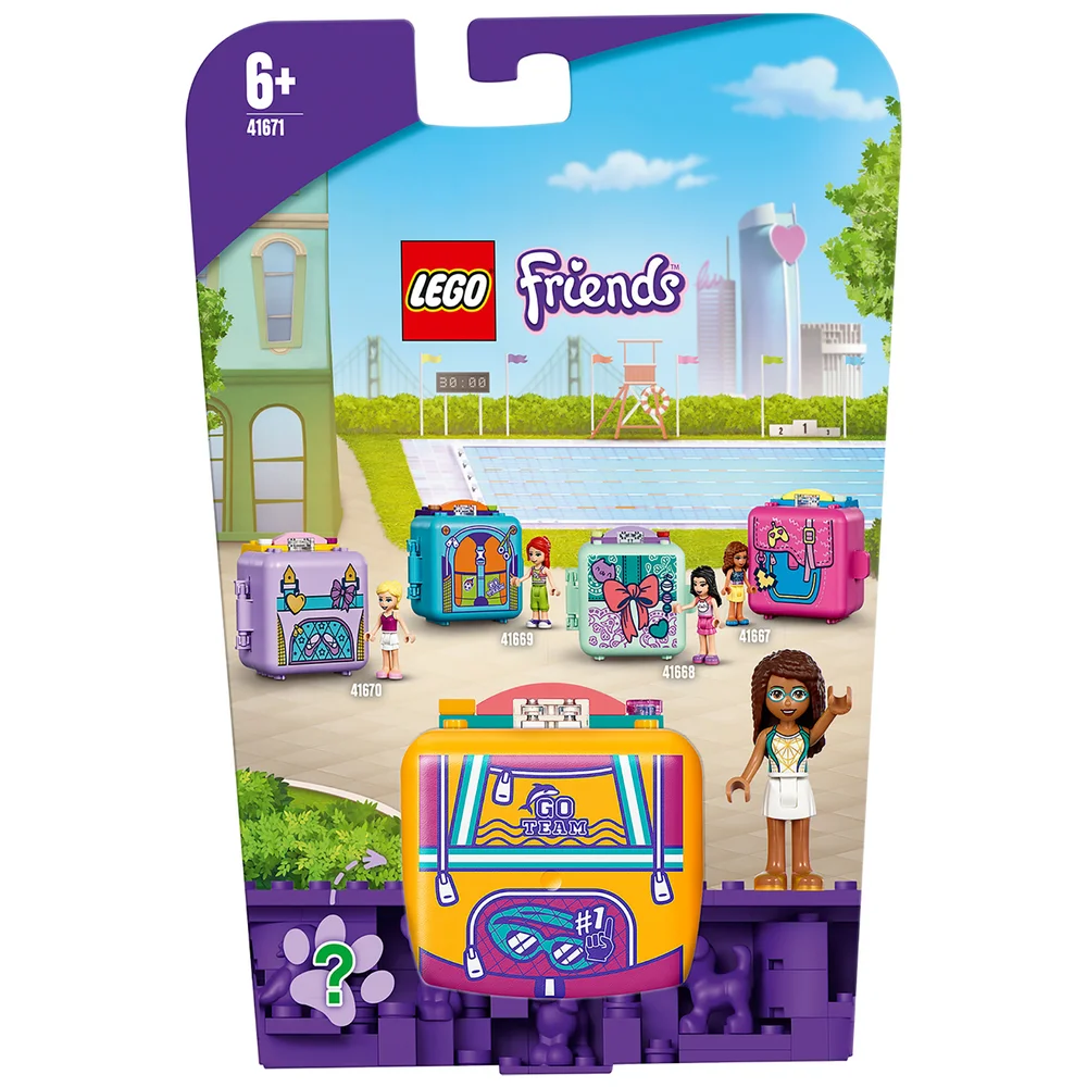 LEGO Friends Andrea's Swimming Cube Toy (41671) Afbeelding 1