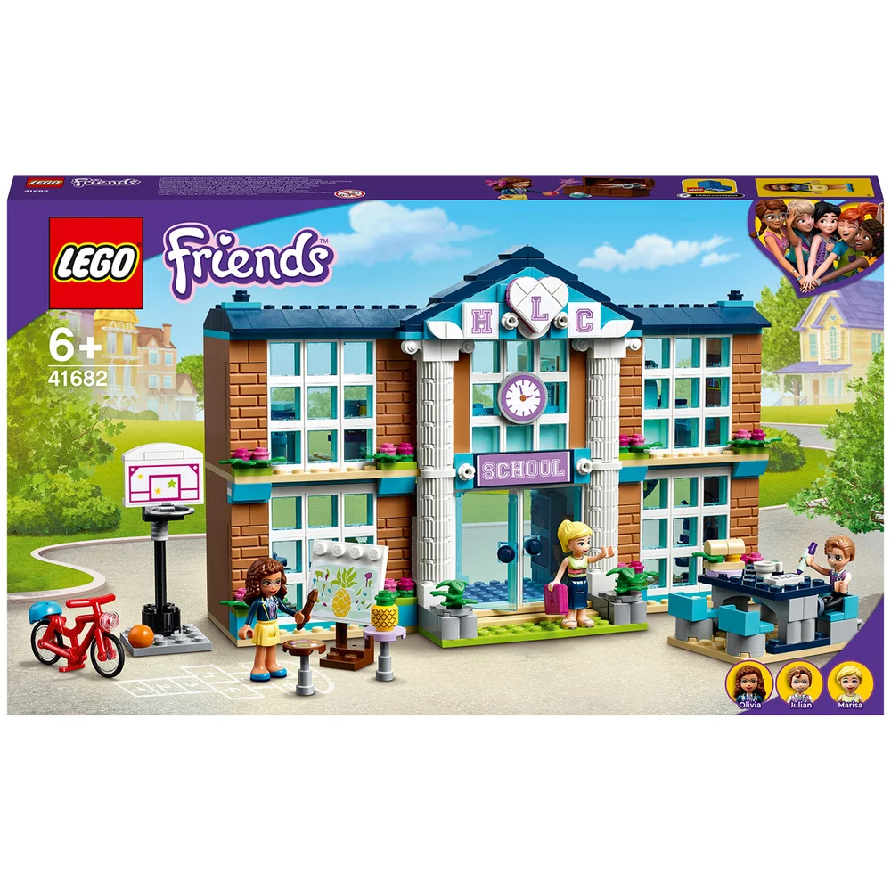 LEGO Vrienden Heartlake City School Bouwspeelgoed (41682) Afbeelding 1