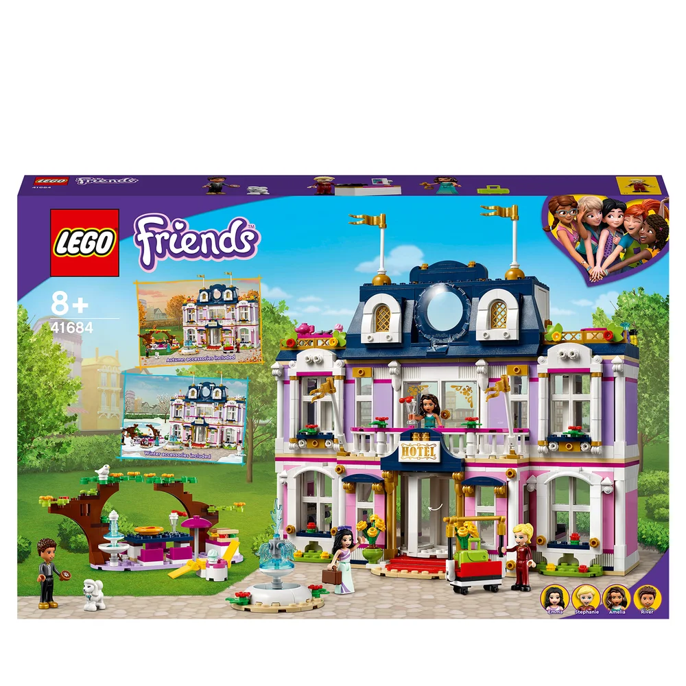 LEGO Vrienden Heartlake City Grand Hotel Bouwspeelgoed (41684) Afbeelding 1