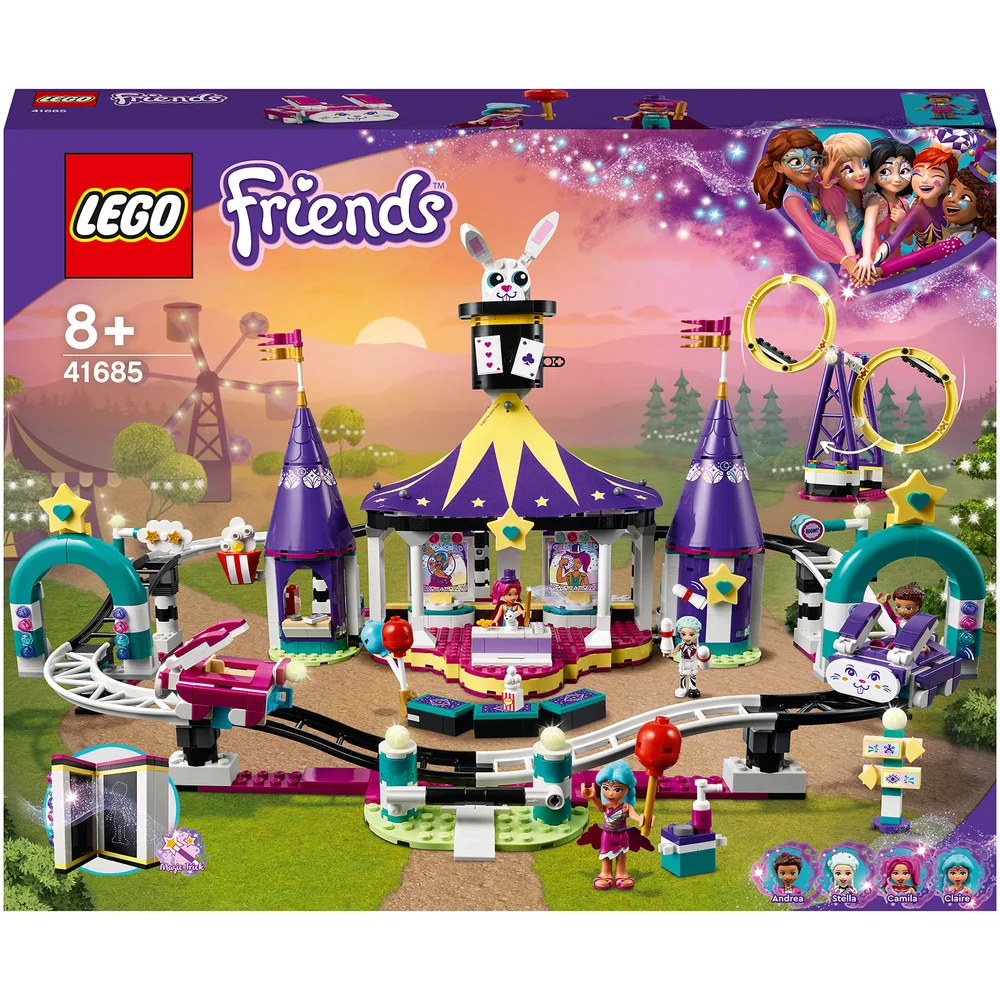 LEGO Friends: Magical Funfair Roller Coaster Playset (41685) Afbeelding 1