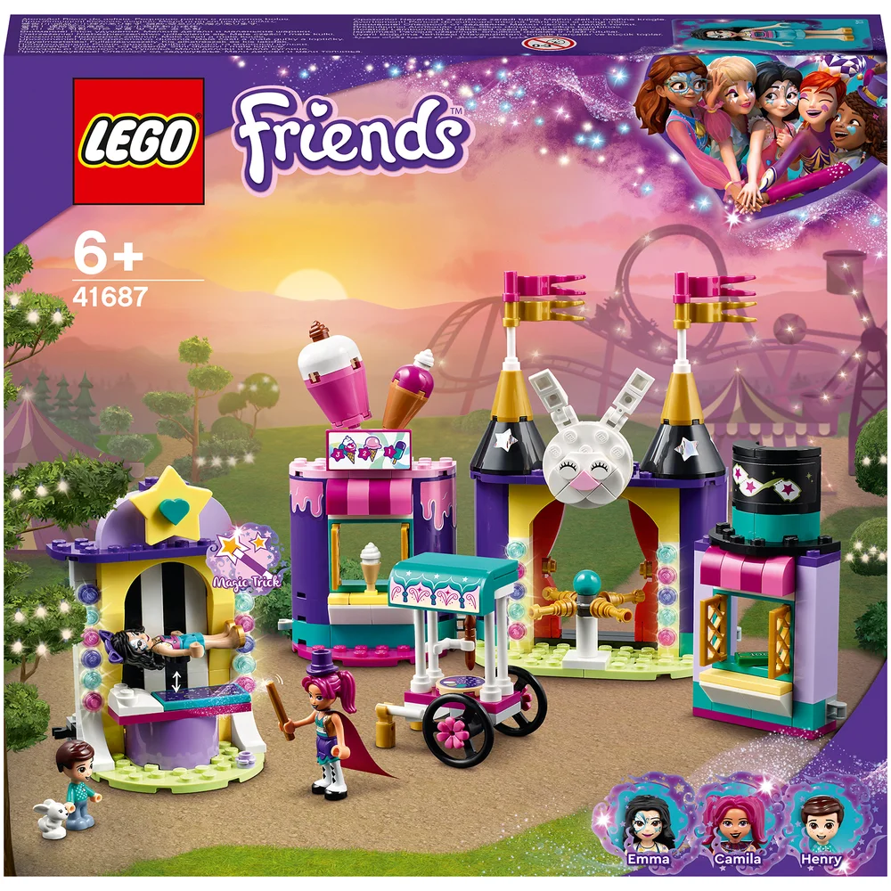 LEGO Friends: Magical Funfair Stalls Fairground Play Set (41687) Afbeelding 1