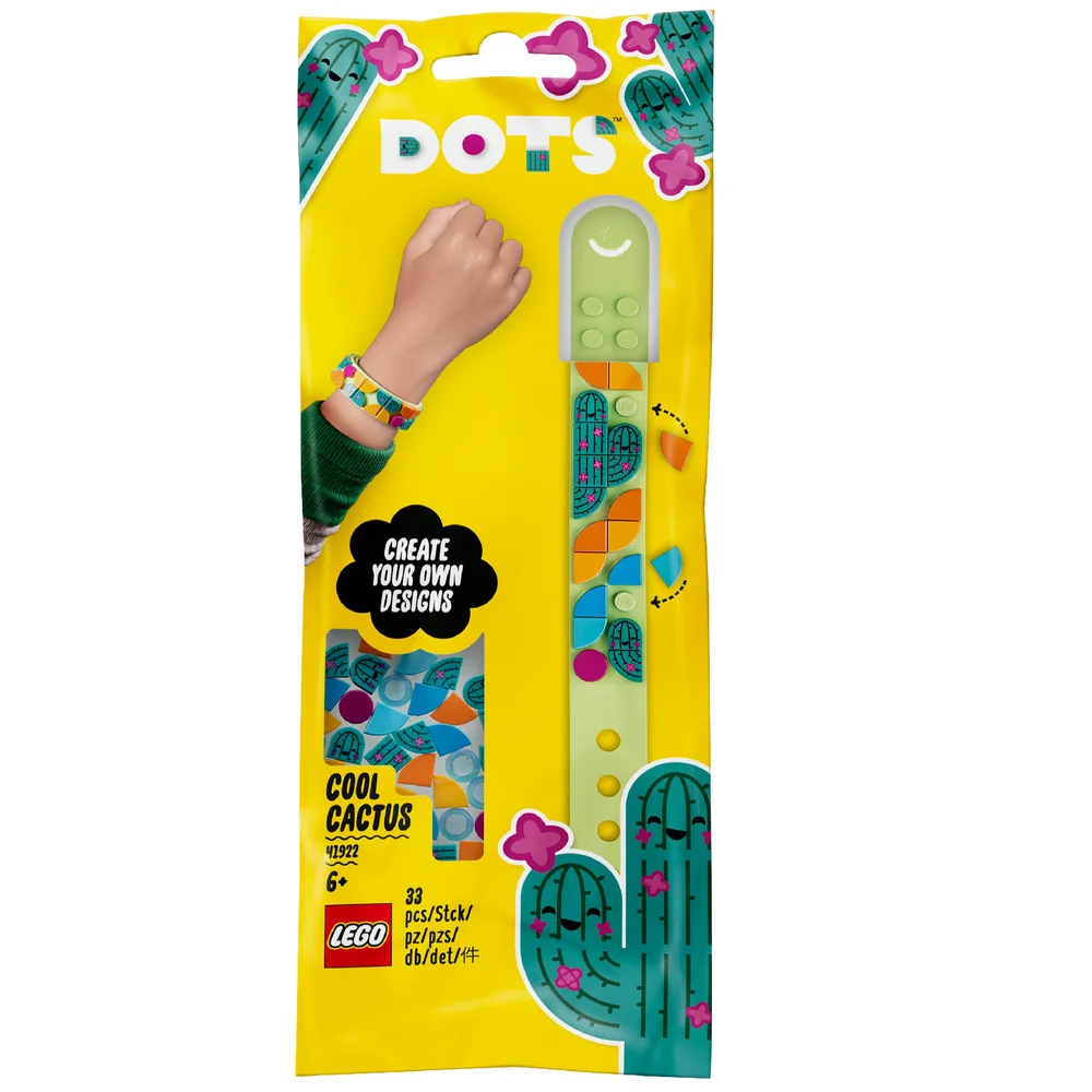 LEGO Dots Cool Cactus Bracelet Set (41922) Afbeelding 1