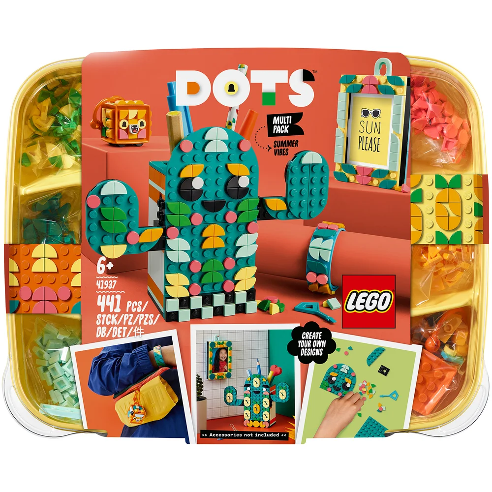 LEGO DOTS: Multi Pack – Summer Vibes 4in1 Craft Set (41937) Afbeelding 1