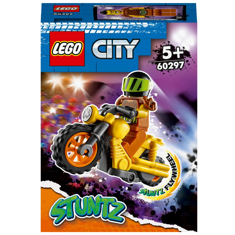 LEGO City: Stuntz Demolition Stunt Bike Toy Motorbike Set (60297) Afbeelding 1