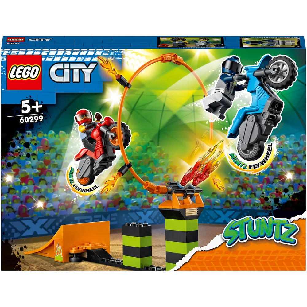 LEGO City: Stuntz Stunt Show Competition Toy Bikes Set (60299) Afbeelding 1