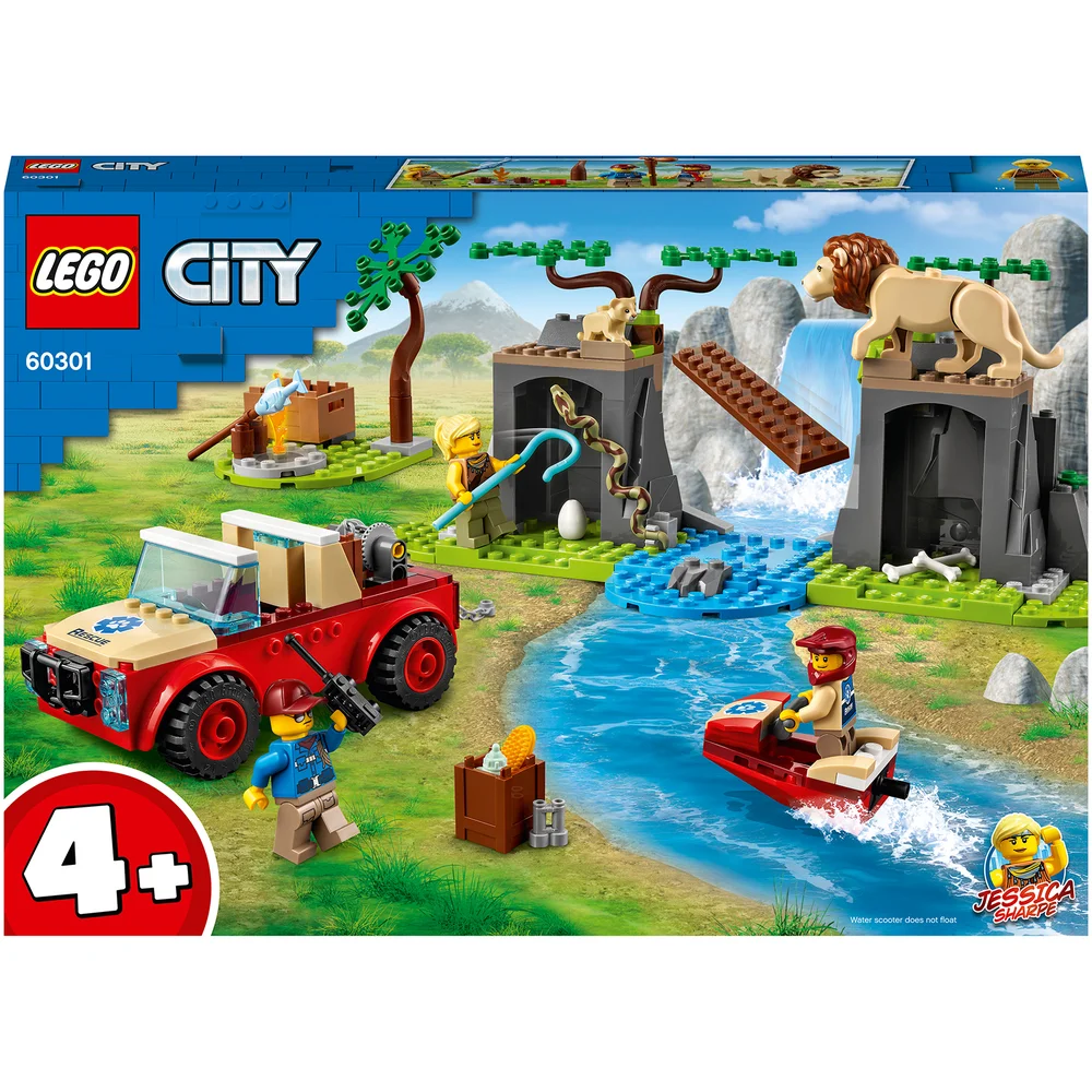 LEGO City Wildlife Rescue Off-Roader Toy (60301) Afbeelding 1