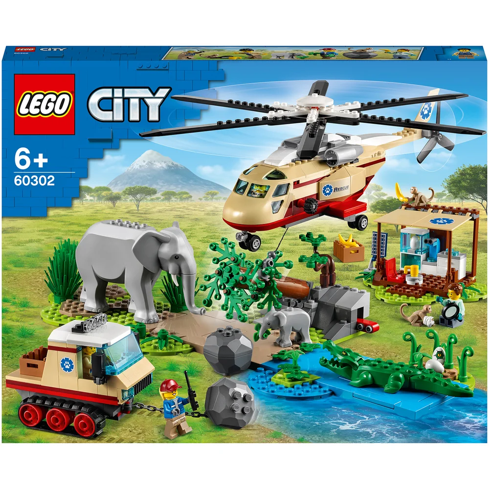 LEGO City: Wildlife Rescue Operation Vet Clinic Set (60302) Afbeelding 1