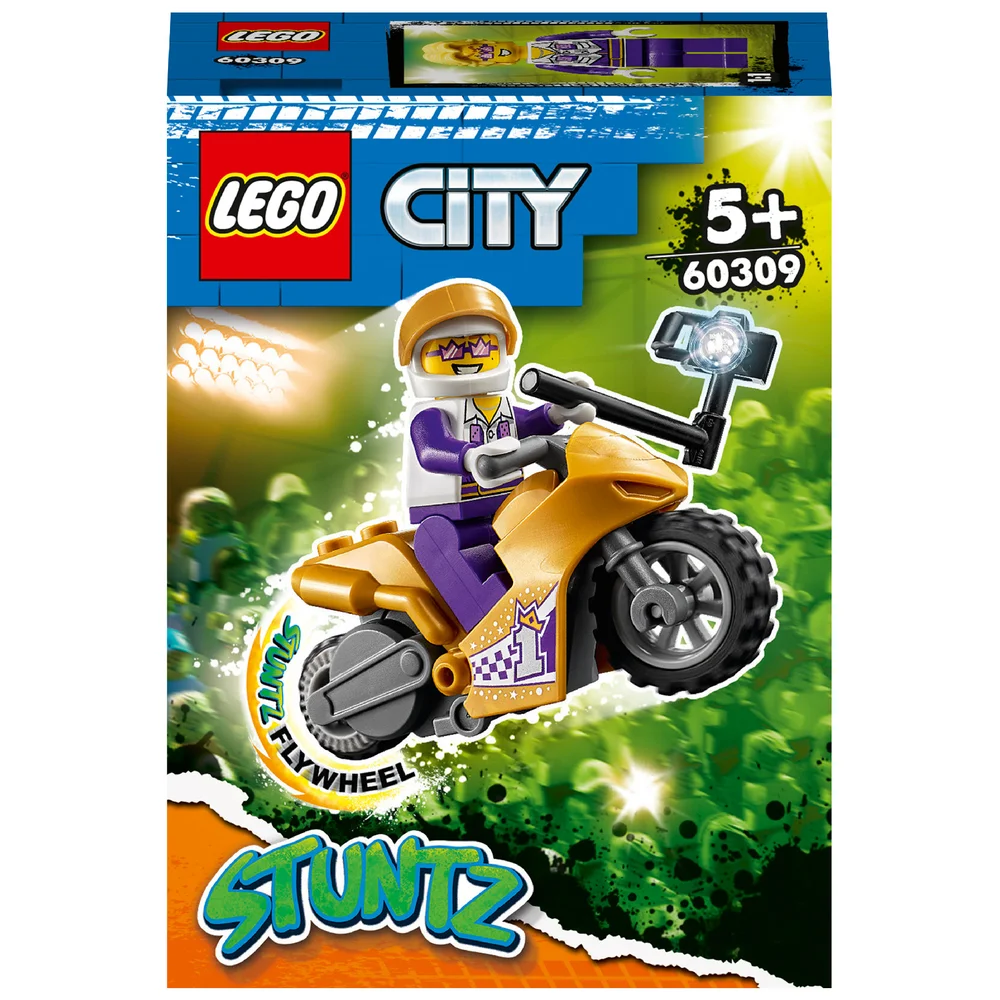 LEGO City: Stuntz Selfie Stunt Bike Show Toy Motorbike (60309) Afbeelding 1